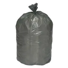 National Industries For the Blind 8105015171364 — SKILCRAFT Heavy-duty Linear Low Density Trash Can Liner - 60 gal - 38 Width x 58 Length x 1.10 mil (28 Micron) Thickness - Low Density - Gray - 100/Box