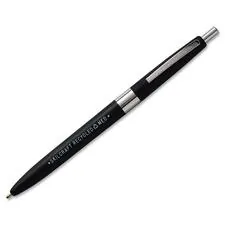National Industries For the Blind 7520013861604 — SKILCRAFT Recycled Ballpoint Pen - Medium Pen Point - Retractable - Black - Plastic Barrel - 12 / Dozen