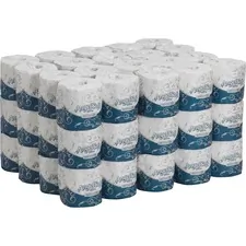 GEORGIA PACIFIC GPC 16560 — Angel Soft Professional Series Embossed Toilet Paper by GP Pro - 2 Ply - 4.05 x 4.50 - 400 Sheets/Roll - White - Soft, Septic Safe, Absorbent - For Restroom - 60 / Carton