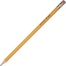 National Industries For the Blind 7510002815234 — SKILCRAFT No. 2 Woodcase Pencil - #2 Lead - Black Lead - Yellow Wood Barrel - 12 / Dozen