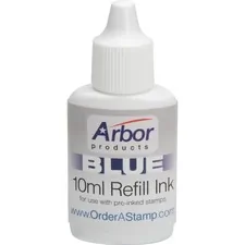 National Industries For the Blind 7510012073959 — SKILCRAFT AccuStamp Refill Ink - 1 Each - Blue Ink - 0.35 fl oz