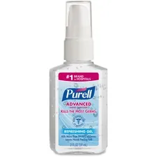 GOJO GOJ 960624 — PURELL® Sanitizing Gel - 2 fl oz (59.1 mL) - Pump Bottle Dispenser - Kill Germs - Hand - Clear - 1 Each