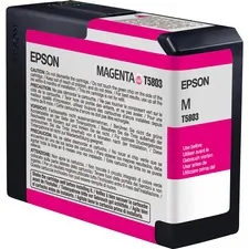 EPSON EPS T580A00 — Epson T580 UltraChrome K3 Ink Cartridge - Inkjet - Vivid Magenta - 1 Each
