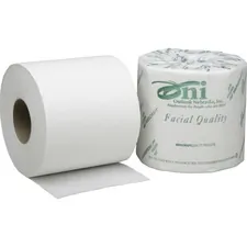 National Industries For the Blind 8540005303770 — SKILCRAFT Single Ply Toilet Tissue Paper - 1 Ply - 4 x 4 - 1200 Sheets/Roll - White - Paper - Perforated - For Office Building - 80 / Box