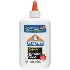 ELMER'S PRODUCTS, INC. EPI E308 — Elmer's Washable School Glue - 7.62 oz - 1 Each - White