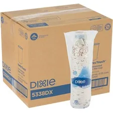 GEORGIA PACIFIC DXE 5338DXCT — Dixie PerfecTouch Insulated Paper Hot Coffee Cups by GP Pro - 8 fl oz - 500 / Carton - Paper - Hot Drink