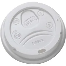 GEORGIA PACIFIC DXE D9542 - Dixie Drink-thru Lid - Round - Plastic - 100  Pack - White