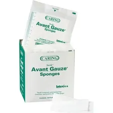 MEDLINE INDUSTRIES INC MII PRM21224 — Medline Avant Sterile Gauze Sponges - 4 Ply - 2 x 2 - 50/Box - White