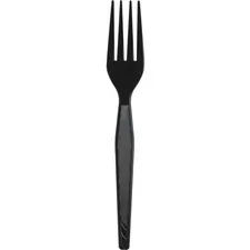 GEORGIA PACIFIC DXE FH517 — Dixie Heavyweight Disposable Forks by GP Pro - 1000/Carton - Plastic - Black