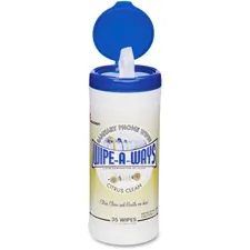 National Industries For the Blind 7930014541139 — SKILCRAFT Pre-Moistened Sanitary Phone Wipe - Wipe - 35 / Pack - White