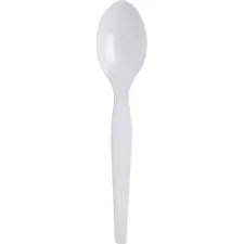 GEORGIA PACIFIC DXE TH217 — Dixie Heavyweight Disposable Teaspoons by GP Pro - 1000/Carton - 1 x Teaspoon - Polystyrene - White