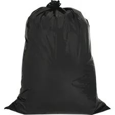 Genuine Joe GJO 02311 — Joe Heavy Duty Contractor Bags - Large Size - 42 gal - 33 Width x 48 Length x 2.50 mil (63 Micron) Thickness - Low Density - Black - 20/Carton - Kitchen