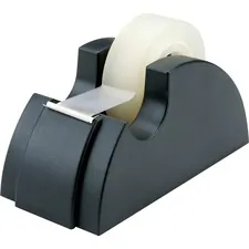 National Industries For the Blind 7520002402411 — SKILCRAFT Rubber Feet Tape Dispenser - Holds Total 1 Tape(s) - 1 Core - Plastic, Rubber - Black - 1 Each
