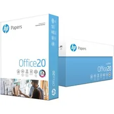 INTERNATIONAL PAPER HEW 112101 — HP Papers Office20 8.5x11 Inkjet Copy & Multipurpose Paper - White - 92 Brightness - Letter - 8 1/2 x 11 - 20 lb Basis Weight - 10 / Carton - FSC