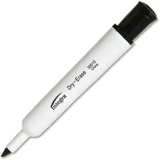 Integra ITA 30010 — Integra Chisel Point Dry-erase Markers - Chisel Marker Point Style - Black - 12 / Dozen