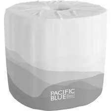 GEORGIA PACIFIC GPC 1458001 — Envision Standard Roll Toilet Paper by GP Pro - 1 Ply - 4 x 4.05 - 1210 Sheets/Roll - White - Chlorine-free, Strong, Absorbent, Eco-friendly - For Bathroom, Educational Facilities - 1210 - 80 / Carton