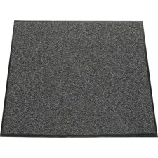 National Industries For the Blind 7220015826246 — SKILCRAFT 7220-01-582-6246 Entry Scraper Mat - Floor - 60 Length x 36 Width x 0.31 Thickness - Vinyl - Gray