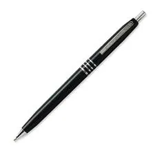 National Industries For the Blind 7520009357136 — SKILCRAFT Retractable Ballpoint Pen - Medium Pen Point - Refillable - Retractable - Black - Black Barrel - 12 / Dozen