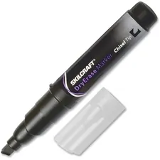 National Industries For the Blind 7520012943791 — SKILCRAFT Dry Erase Marker - Chisel Marker Point Style - Black - 12 / Dozen