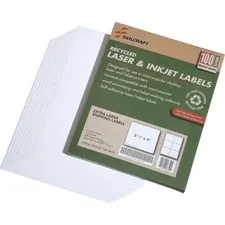 National Industries For the Blind 7530015789294 — SKILCRAFT 7530-01-578-9294 Extra Large Shipping Label - 3 1/3 x 4 Length - Rectangle - Laser, Inkjet - White - 6 / Sheet - 600 / Box