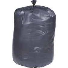 National Industries For the Blind 8105013862410 — SKILCRAFT Heavy-duty Recycled Trash Bag - 60 gal - 36 Width x 58 Length x 1.50 mil (38 Micron) Thickness - Low Density - Black - Polyethylene, Resin - 100/Carton