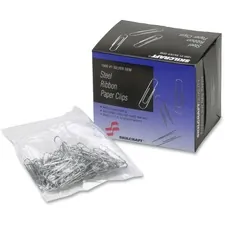 National Industries For the Blind 7510001614292 — SKILCRAFT Paper Clips - No. 1 - 1000 / Box - Silver - Steel