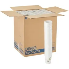 GEORGIA PACIFIC DXE 2340PATHCT — Dixie Pathways Paper Hot Cups by GP Pro - 10 fl oz - 1000 / Carton - White - Paper - Hot Drink
