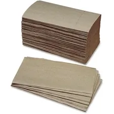National Industries For the Blind 8540013590798 — SKILCRAFT Paper Towel - Green Seal Approved, 90% PCRM - 1 Ply - Kraft - Paper - Eco-friendly - For Washroom - 250 Per Bundle - 4000 / Box