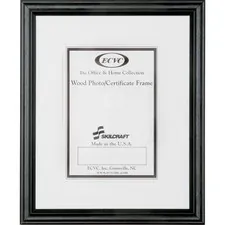 National Industries For the Blind 7105000615834 — SKILCRAFT Style A Wood Frame - 18 x 24 Frame Size - Vertical, Horizontal - 1 Each - Wood - Black