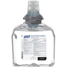 GOJO GOJ 539102 — PURELL® Sanitizing Foam Refill - 40.6 fl oz (1200 mL) - Hand - Clear - Dye-free, Fragrance-free - 2 / Carton