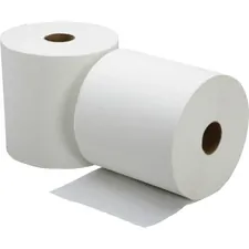 National Industries For the Blind 8540015923324 — SKILCRAFT 1-ply Hard Roll Paper Towel - 1 Ply - 8 x 800 ft - White - Fiber, Paper - Absorbent, Nonperforated, Non-chlorine Bleached - For Restroom - 6 / Carton