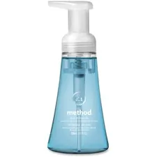 METHOD PRODUCTS INC. MTH 00365 — Method Sea Minerals Hand Wash - Sea Mineral Scent - 10 oz - Pump Bottle Dispenser - Hand - Light Blue - Rich Lather, Non-toxic - 1 Each