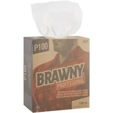 GEORGIA PACIFIC GPC 29221 — Brawny Industrial Professional P100 Towels - Towel - 8 Width x 12.50 Length - 148 / Box - 20 / Carton - White