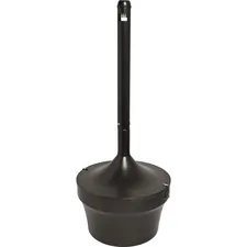 Genuine Joe GJO 58892 — Joe 4.25 Gal Fire-safe Smoking Receptacle - 4.25 gal Capacity - Fire-Safe, Powder Coated, Weather Resistant, Handle, Sturdy, Durable, Long Lasting - 37 Height x 16 Width - Galvanized Steel - Bronze - 1 Each
