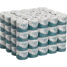 GEORGIA PACIFIC GPC 16880 — Angel Soft Professional Series Embossed Toilet Paper by GP Pro - 2 Ply - 4 x 4.05 - 450 Sheets/Roll - White - Soft - For Food Service, Office Building - 80 / Carton