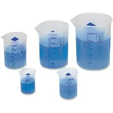 Learning Resources LRN LER0306 — Learning Resources Graduated Plastic Beakers - Plastic