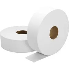 National Industries For the Blind 8540015909068 — SKILCRAFT Jumbo Roll Toilet Tissue - 2 Ply - 3.70 x 2000 ft - White - Fiber - Non-chlorine Bleached - For Restroom, Washroom - 6 / Box