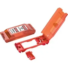MASTER LOCK COMPANY MLK 496B — Master Lock Wall Switch Cover/Lockout - Red
