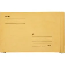 National Industries For the Blind 8105002900343 — SKILCRAFT Preprinted Jiffy Padded Mailers - Bubble - 8 1/2 Width x 12 Length - Peel & Seal - 100 / Pack - Kraft