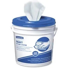 KIMBERLY CLARK KCC 06411 — KIMTECH Wipers for Bleach, Disinfectants and Sanitizers - Wipe - 12 Width x 12.50 Length - 540 / Carton - White