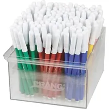 DIXON TICONDEROGA CO. DIX 80744 — Prang Fineline Art Markers - Fine Marker Point - Red, Blue, Green, Yellow, Orange, Brown, Black, Purple, Gray, Pink, Light Blue, ... - 144 / Set