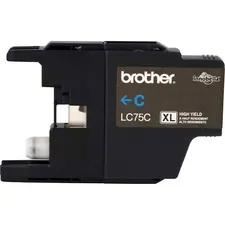 Brother LC75C — Brother Innobella LC75C Inkjet Ink Cartridge - Cyan - 1 Each - 600 Pages
