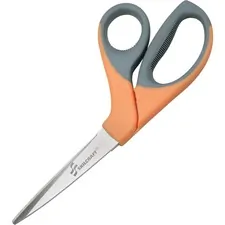 National Industries For the Blind 5110012414371 — SKILCRAFT Bent Trimmers - 3.63 Cutting Length - 8.3 Overall Length - Bent-left/right - Stainless Steel - Orange, Black - 1 Each
