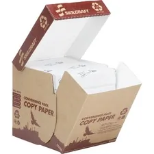National Industries For the Blind 7530016111896 — SKILCRAFT Laser, Inkjet Copy & Multipurpose Paper - White - Recycled - 100% - Letter - 8 1/2 x 11 - 20 lb Basis Weight - Matte - 2500 / Box