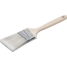 National Industries For the Blind 8020015964247 — SKILCRAFT Synthetic Filament Angle Paint Brush - 1 Brush(es) - 2.50 Bristle - Steel Ferrule
