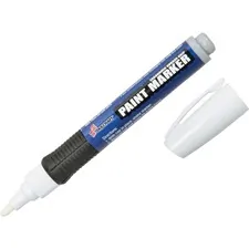 National Industries For the Blind 7520015889102 — SKILCRAFT Oil-based Paint Markers - Medium Marker Point - Bullet Marker Point Style - White Oil Based Ink - 6 / Pack