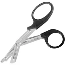 MEDLINE INDUSTRIES INC MII MDS0895018 — Medline Konig Bandage and Clothing Scissors - 7 Overall LengthSerrated Blade - Black - 1 Each