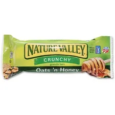 GENERAL MILLS GNM SN3353 — NATURE VALLEY Oats/Honey Granola Bar - Crunch, Honey Touched Oat - 1.50 oz - 18 / Box