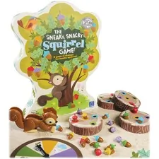 Educational Insights EII 3405 — Educational Insights Sneaky Snacky Squirrel Game - Theme/Subject: Animal - Skill Learning: Eye-hand Coordination, Sorting, Matching, Strategic Thinking, Fine Motor, Handwriting - 3-5 Year