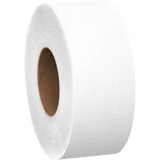 KIMBERLY CLARK KCC 67805 — Scott JRT Bathroom Tissue - 2 Ply - 3.55 x 1000 ft - White - Fiber - Strong, Absorbent, Eco-friendly - For Bathroom - 12 / Carton